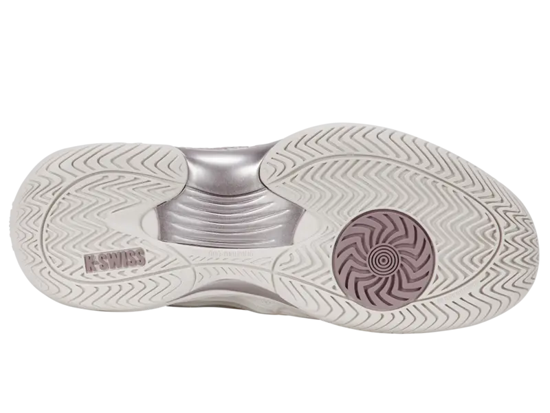 KSwiss Women's Tennis Shoes Hypercourt Express 3 - All Court - Blanc de Blanc/Rose Gold