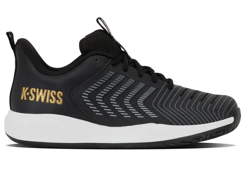 KSwiss Men's Tennis Shoes Ultrashot Light - All Court - Moonless/White/Gold