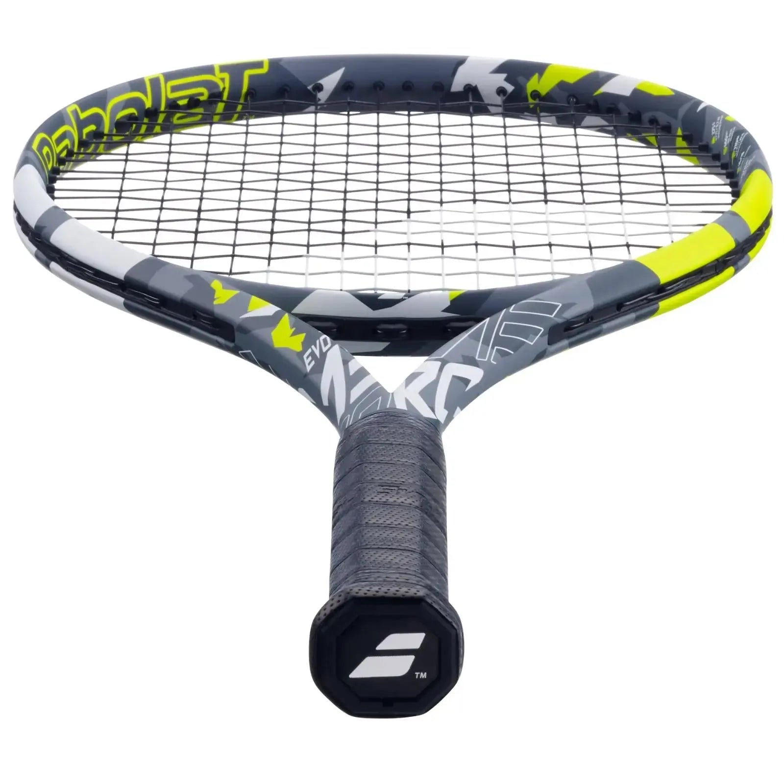 Babolat Evo Aero Tennis Racquet (Grey/Yellow)