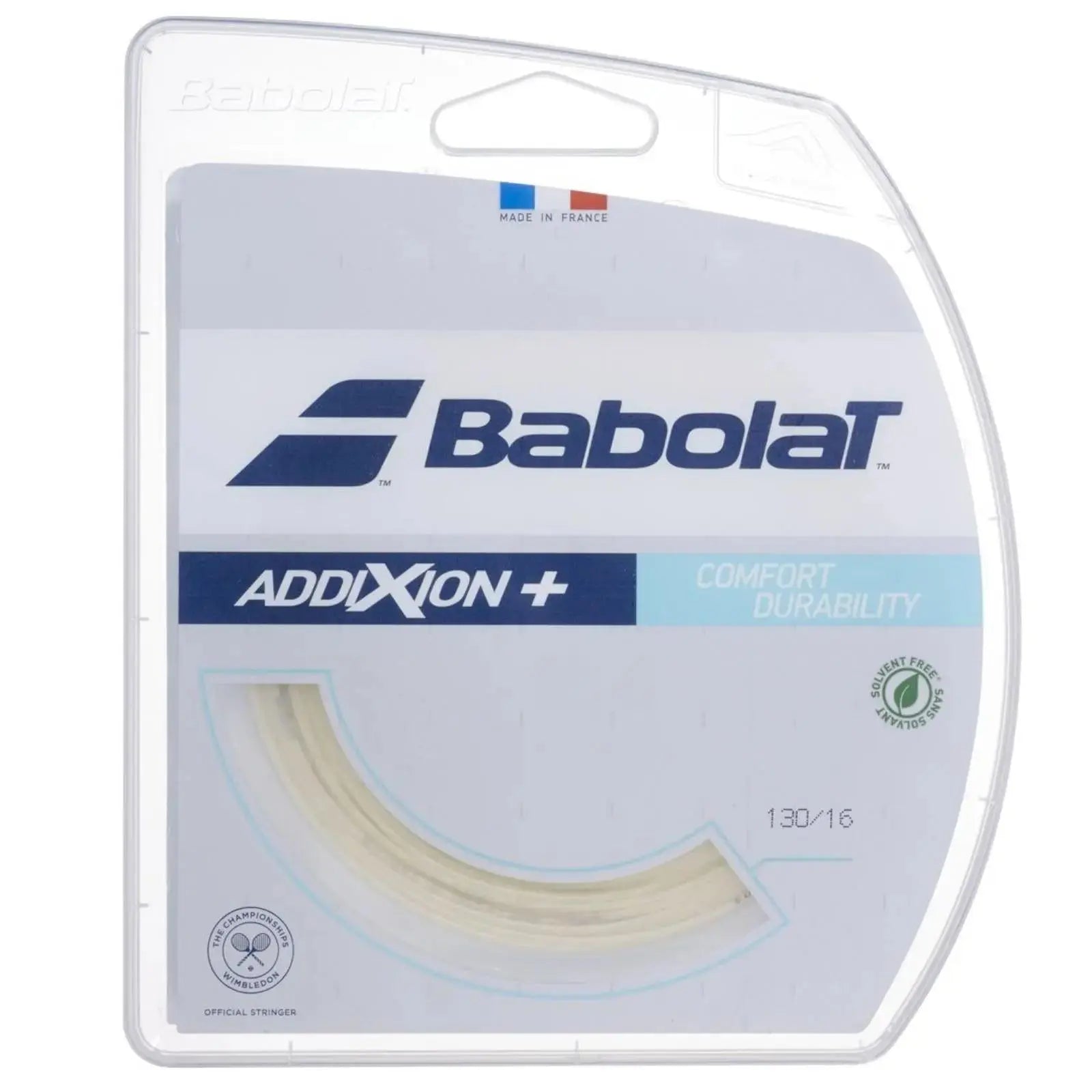 Babolat Tennis String Addixion + 12M - 1.25 (17) - Natural