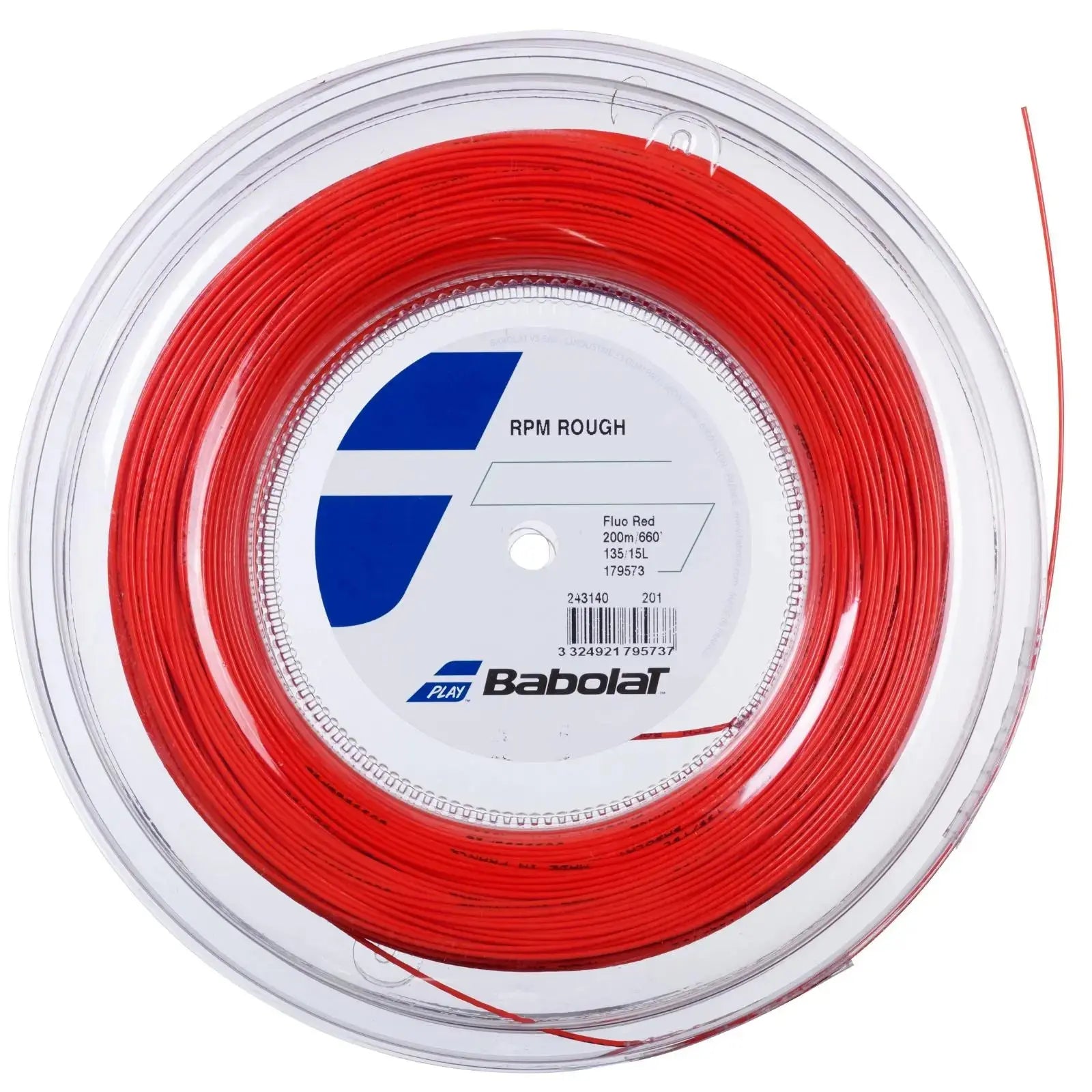 Babolat Tennis String RPM Rough 12M - 1.30 (16) - Red