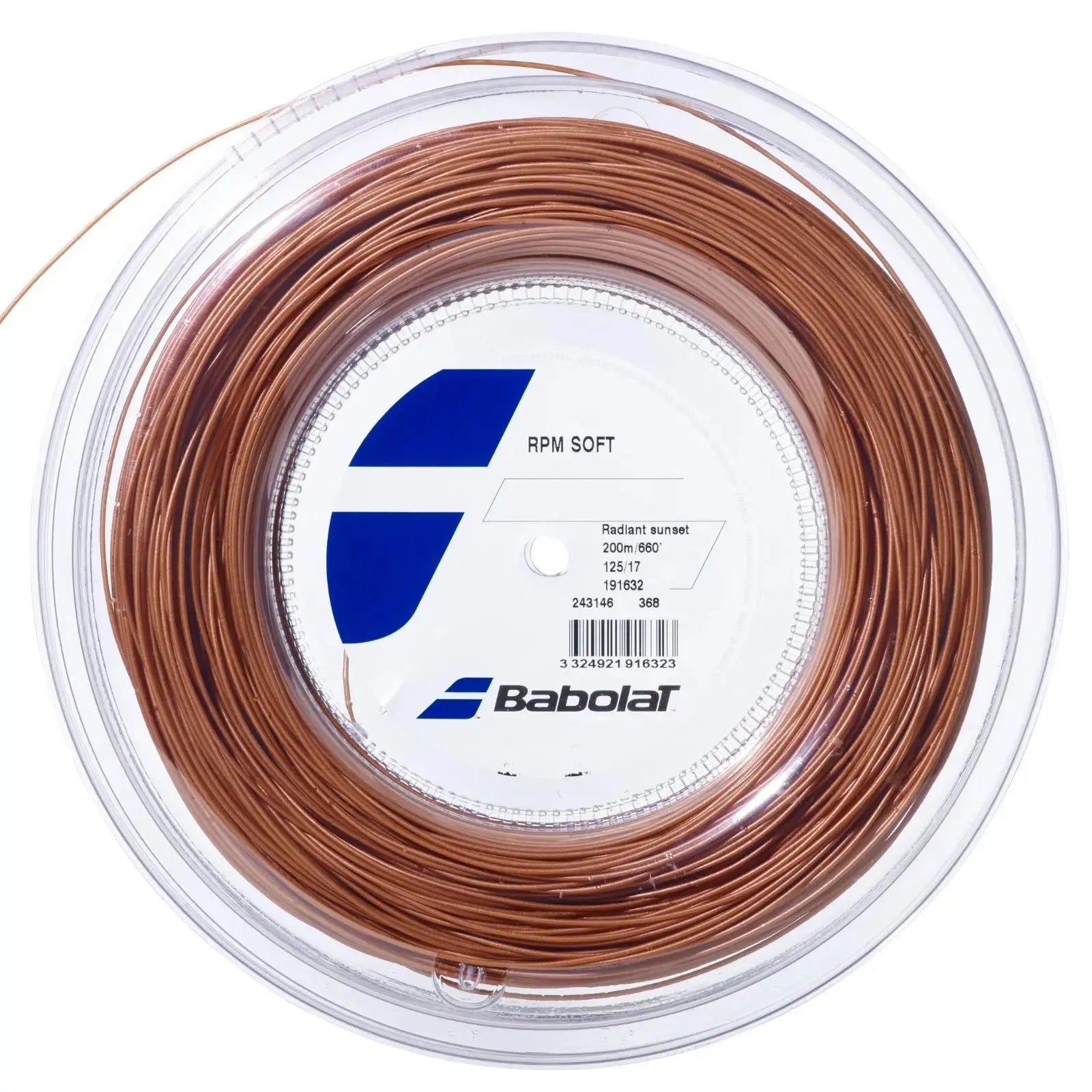 Babolat Tennis String RPM Soft 12M - 1.25 (17) - Bronze