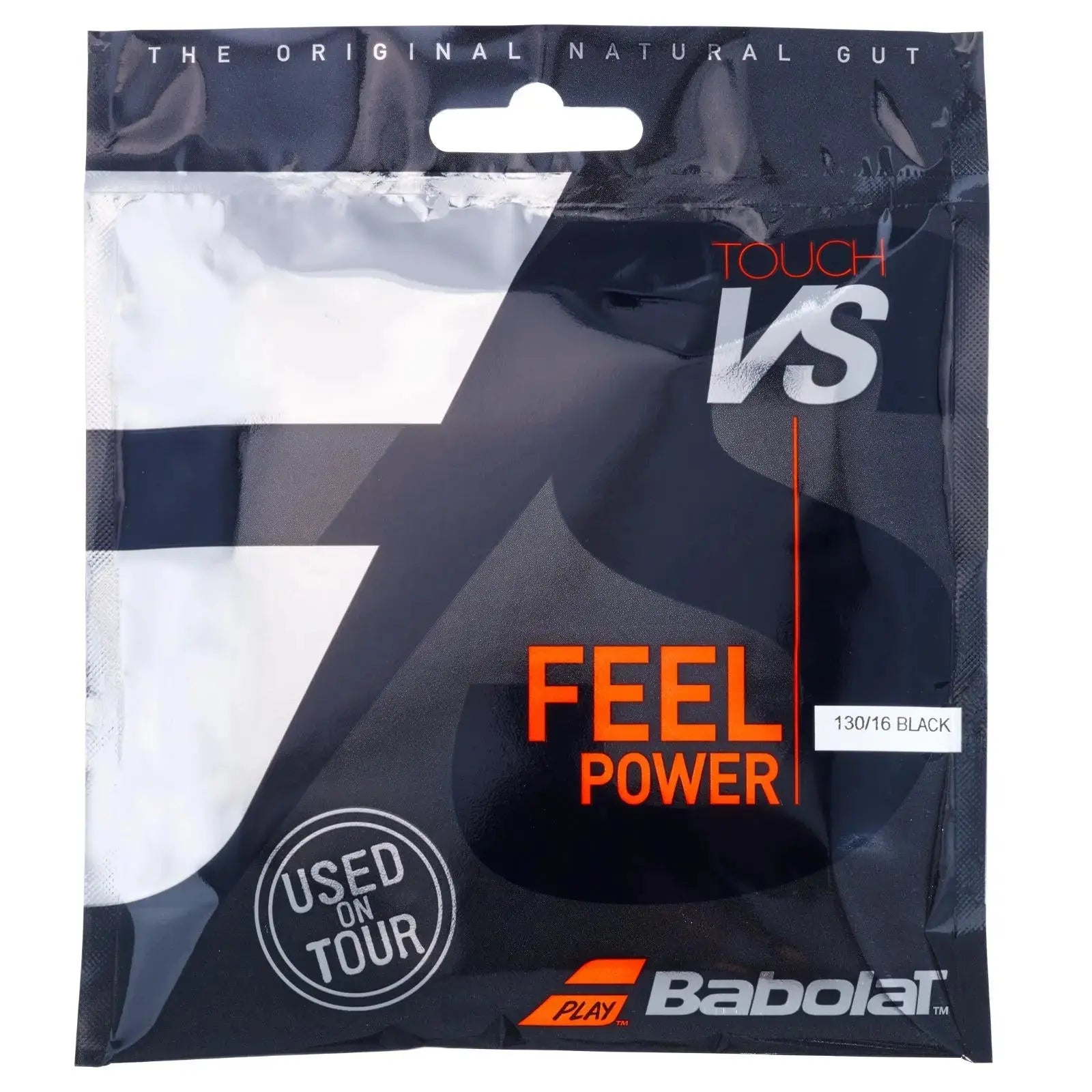 Babolat Tennis String Touch VS - 1.30 (16) - Black