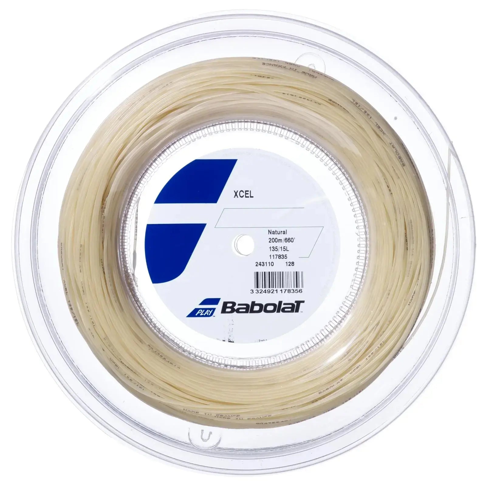 Babolat Tennis String XCEL 200M - 1.30 (16) - Natural