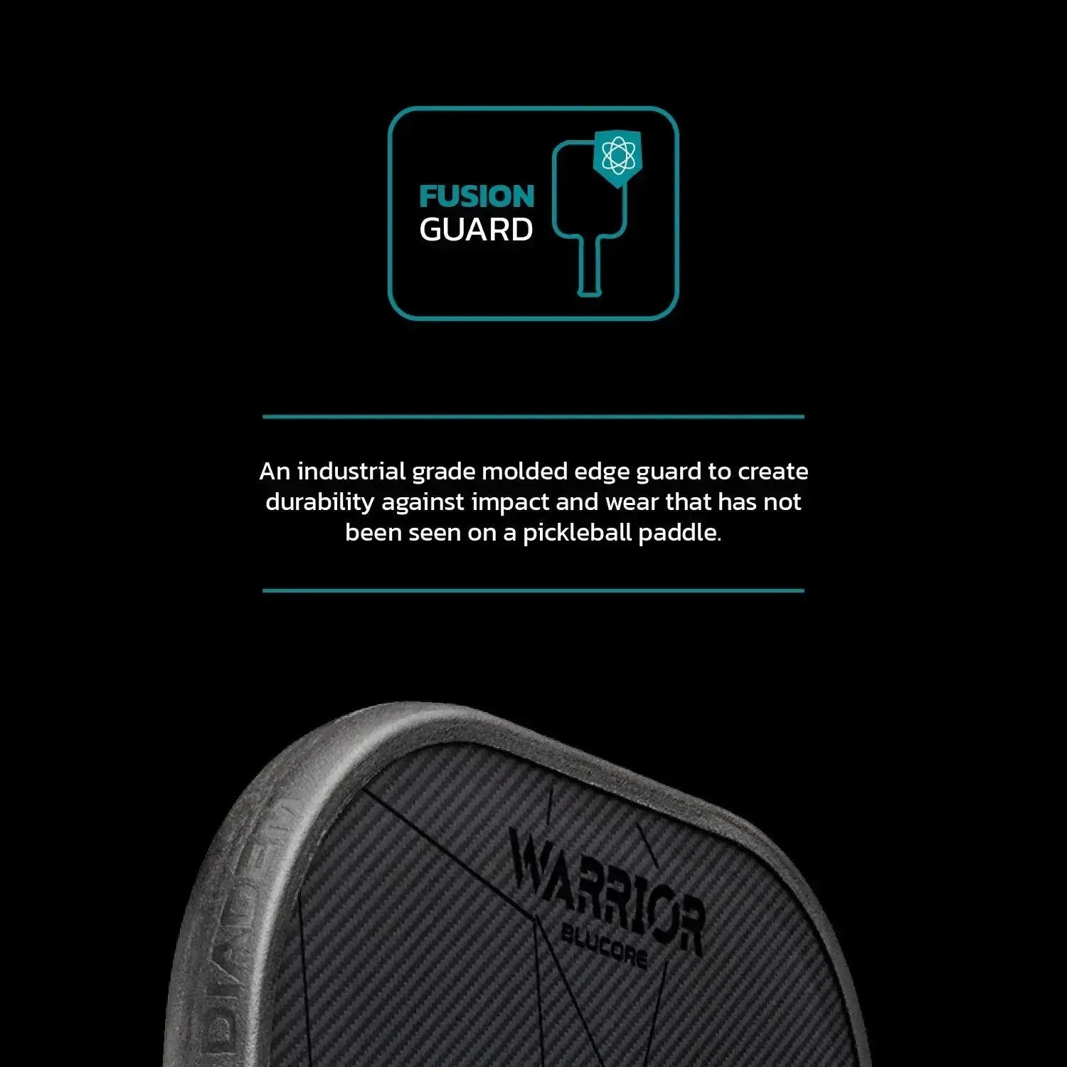 Diadem Pickleball Paddle Warrior Blucore V3 19mm Pro