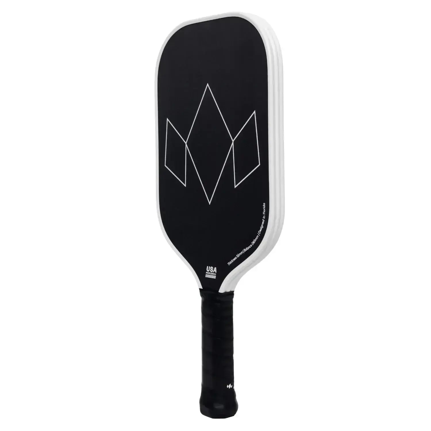 Diadem Pickleball Paddle Warrior Edge 16mm - White