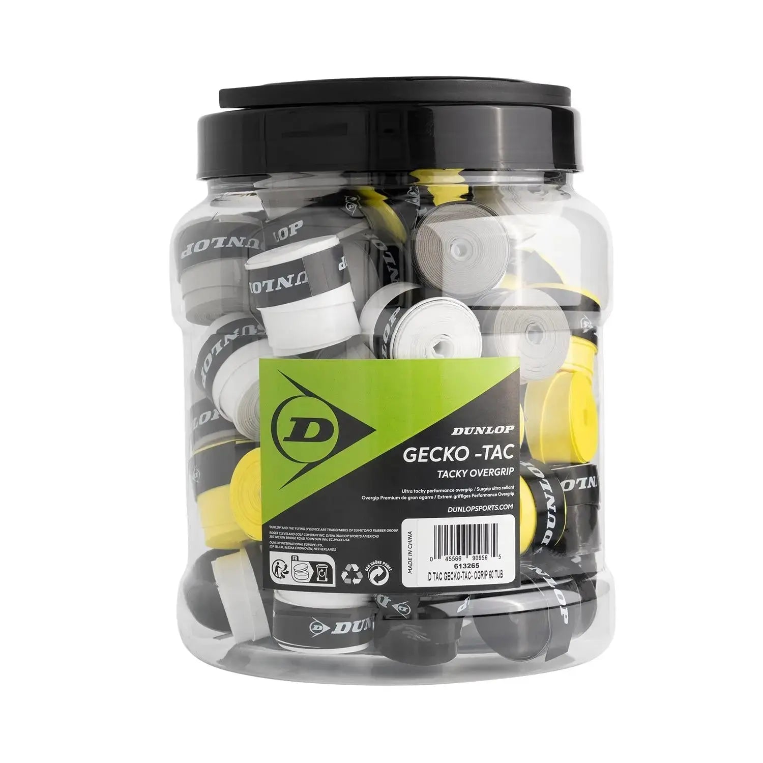 Dunlop Over Grip Gecko-Tac Overgrip Multi-Colour 60-Tub - Tacky