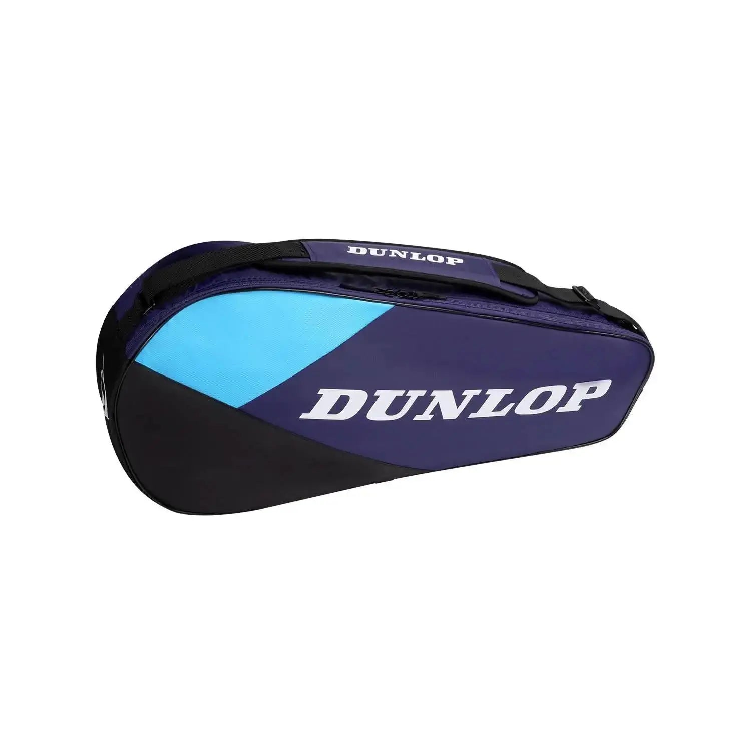 Dunlop Tennis Bag FX Club Violet Black Cyan 3 Racquets
