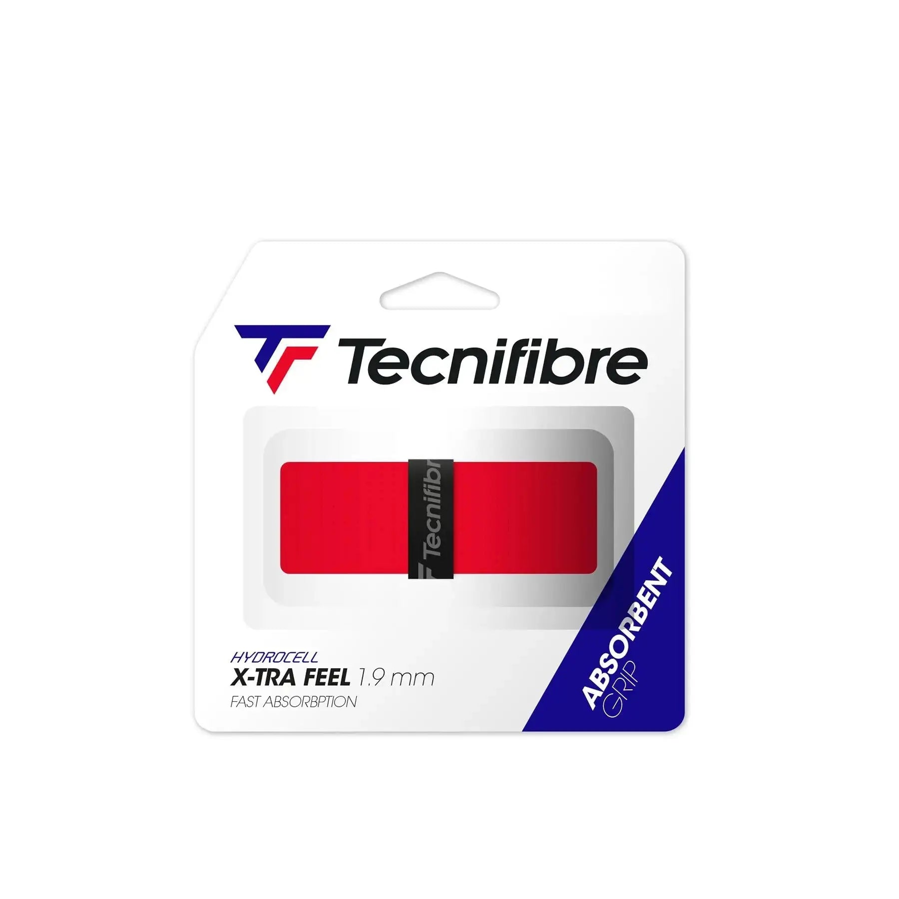 Tecnifibre Replacement Grip X- Tra Feel - Hydrocell Bond 1.9Mm - Red
