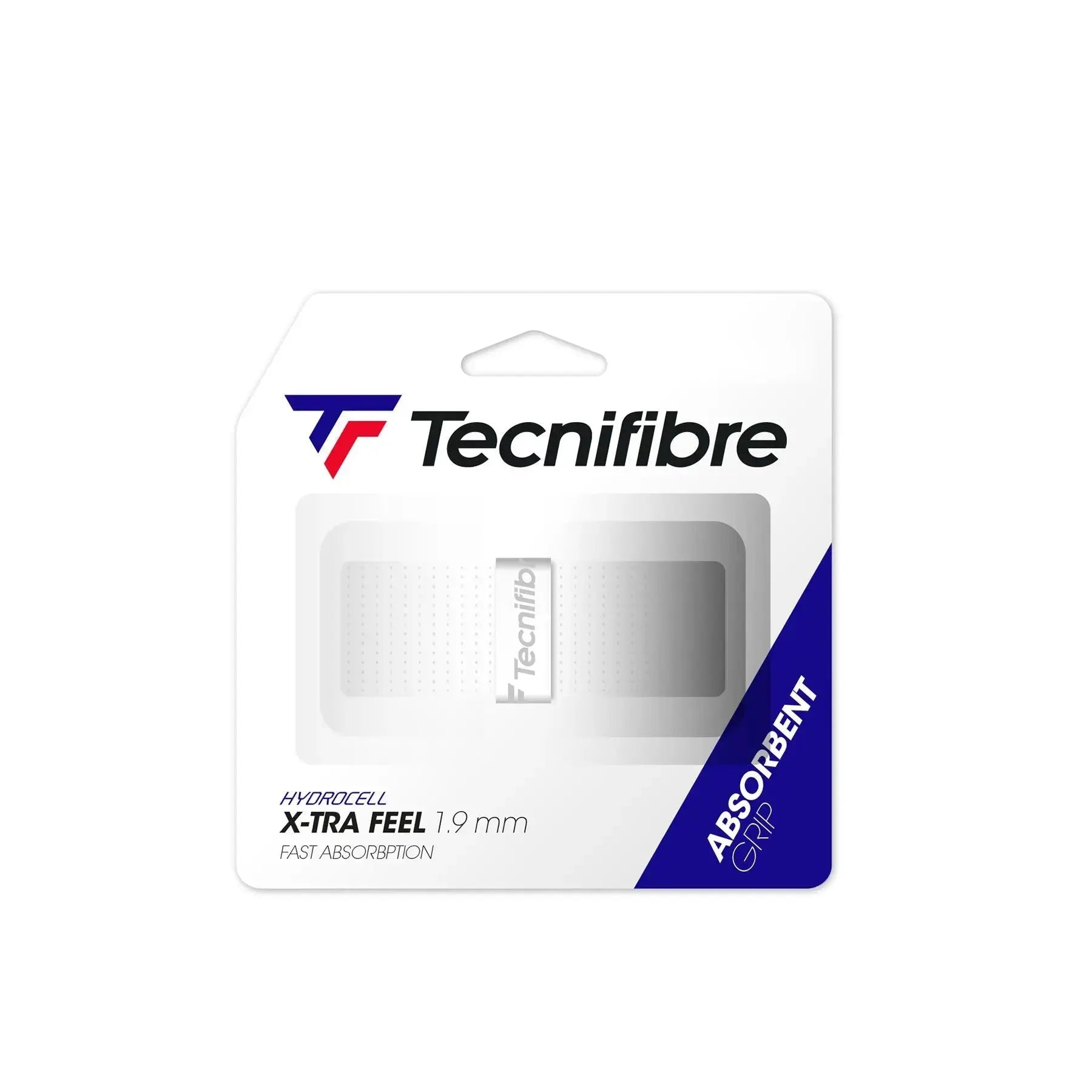 Tecnifibre Replacement Grip X- Tra Feel - Hydrocell Bond 1.9Mm - White
