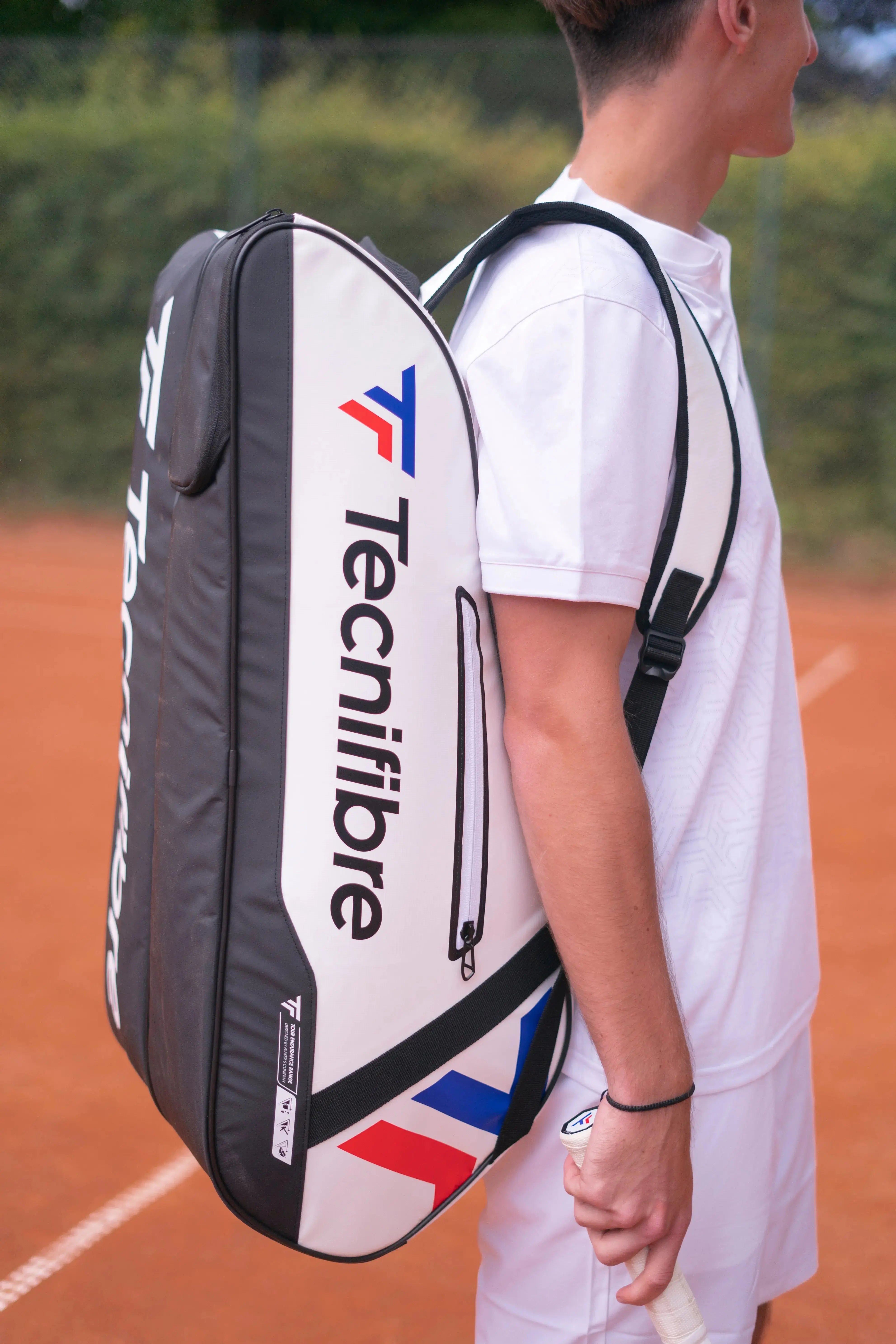 Tecnifibre Tennis Bag Tour Endurance White - 12 Racquets