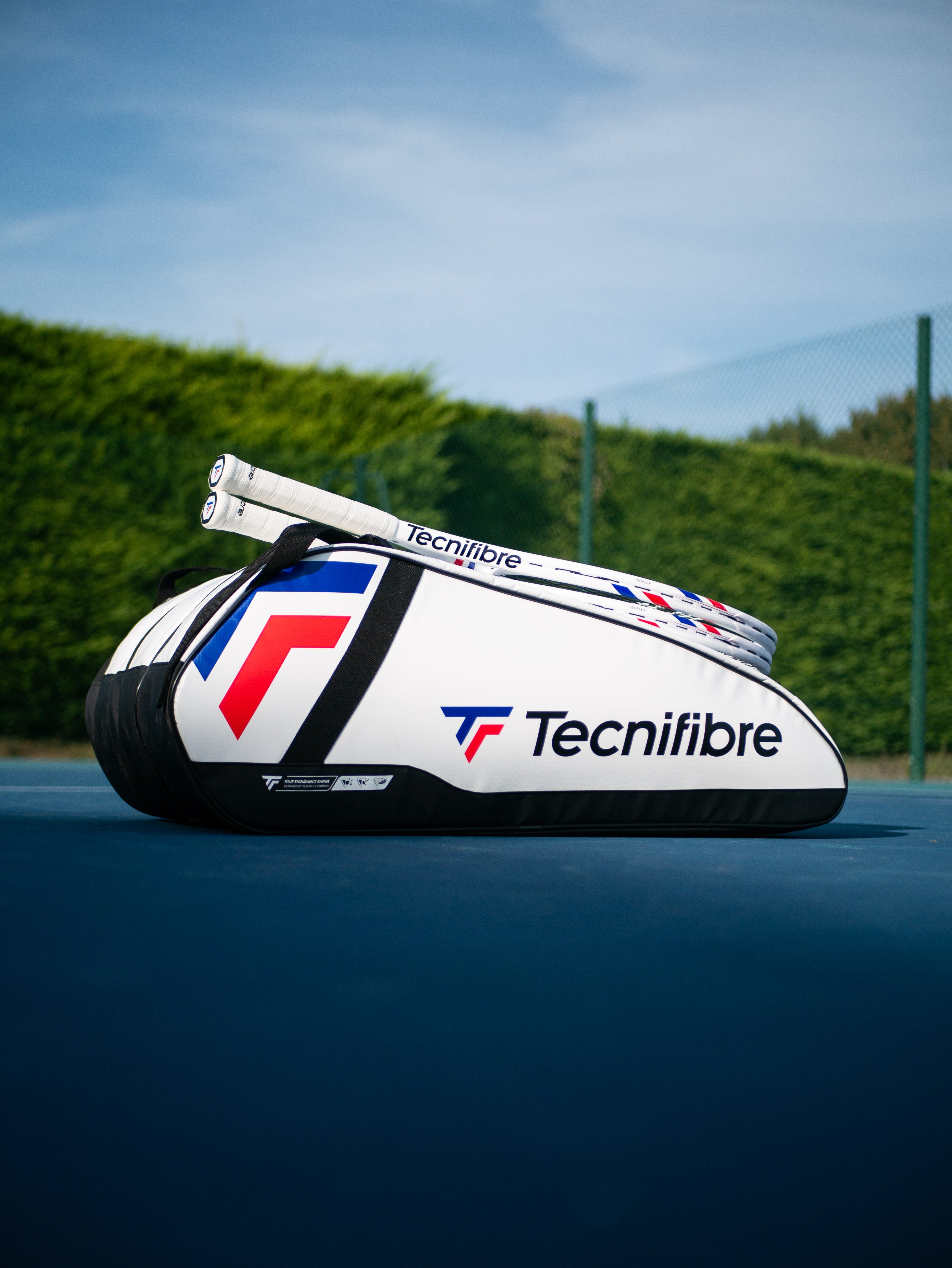 Tecnifibre Tennis Bag Tour Endurance White - 6 R