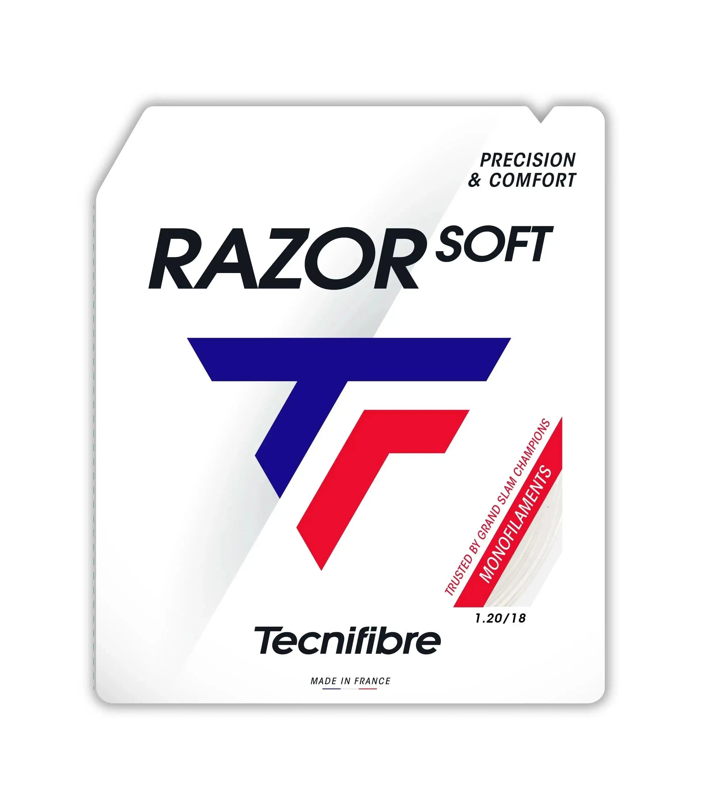 Tecnifibre Tennis String Razor Soft - White - 1.2 - Polyester