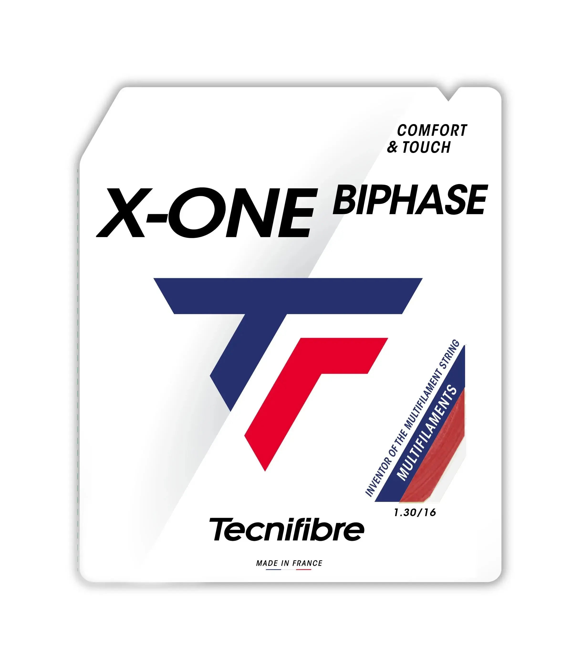Tecnifibre Tennis String X-One Biphase - Red - 1.30 - Multifilament