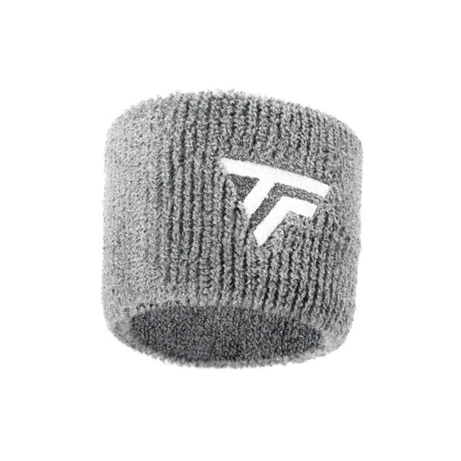 Tecnifibre Wristbands - 2 Piece - Silver