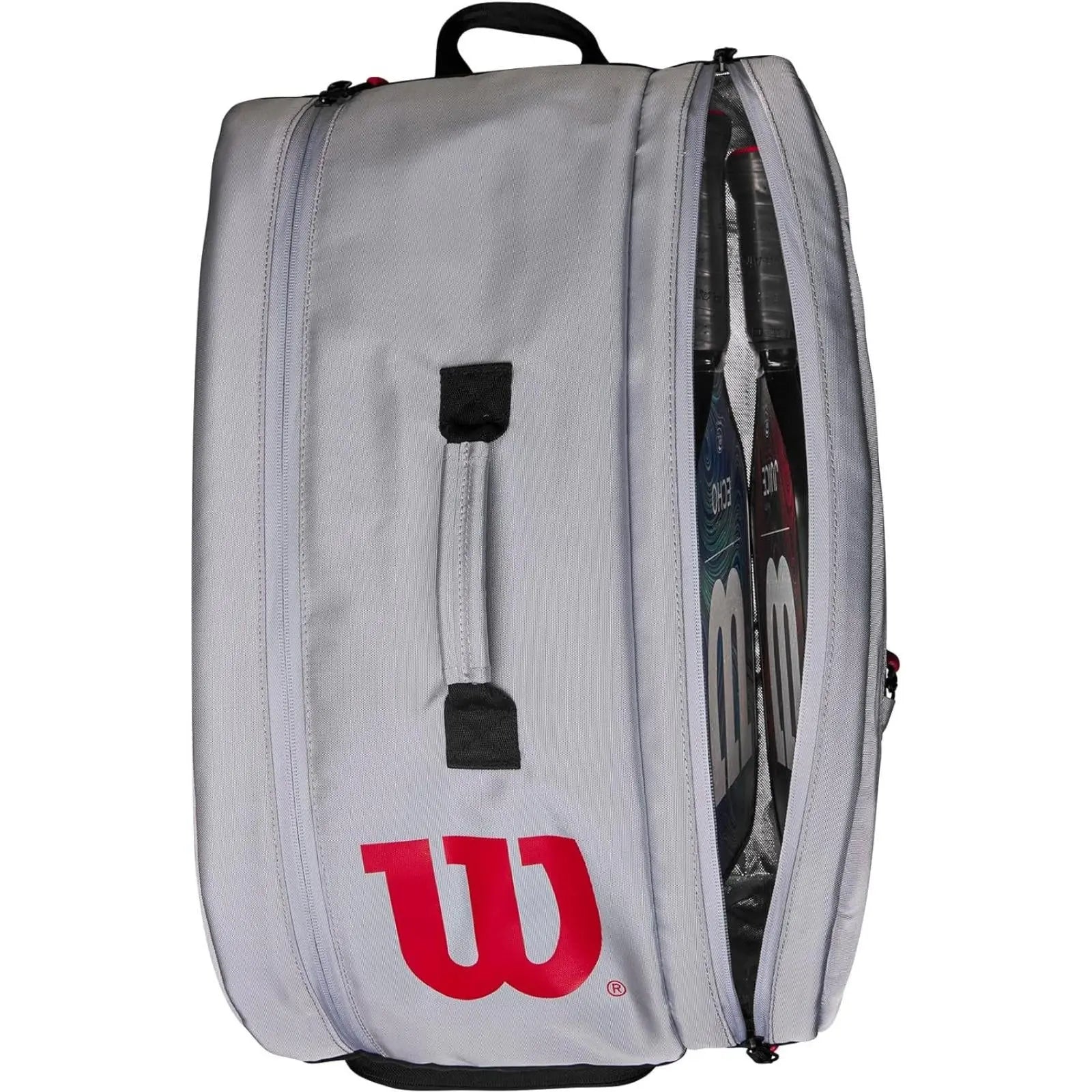 Wilson Pickleball Bag Super Tour Gray/Black/Red