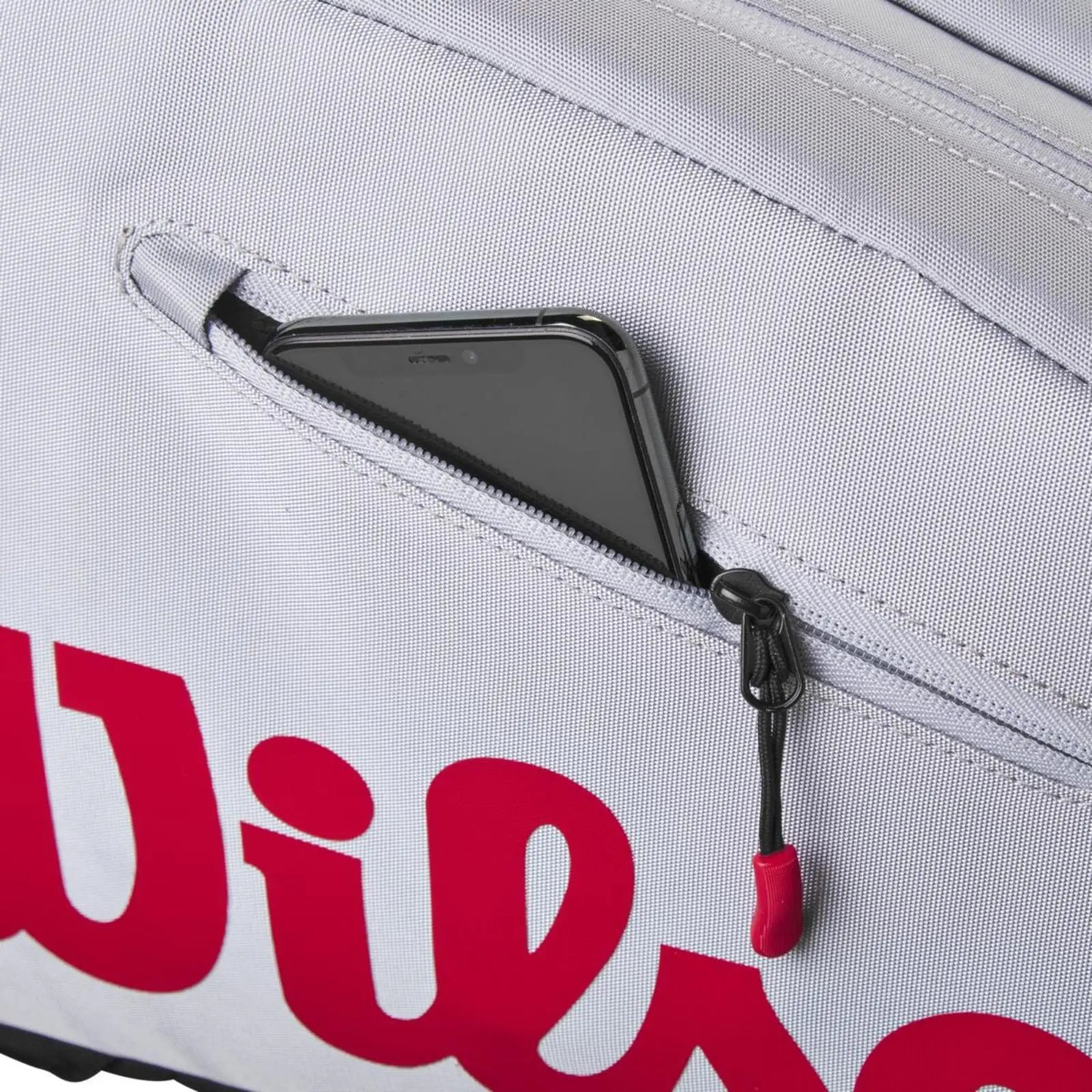 Wilson Pickleball Bag Super Tour Gray/Black/Red