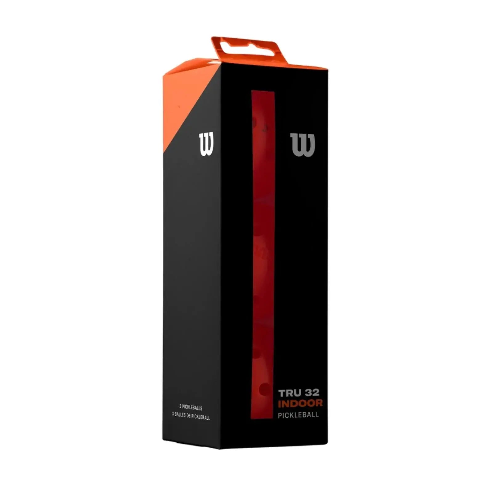 Wilson Pickleball Ball Tru 32 Pickleball - Indoor 3Pk Orange