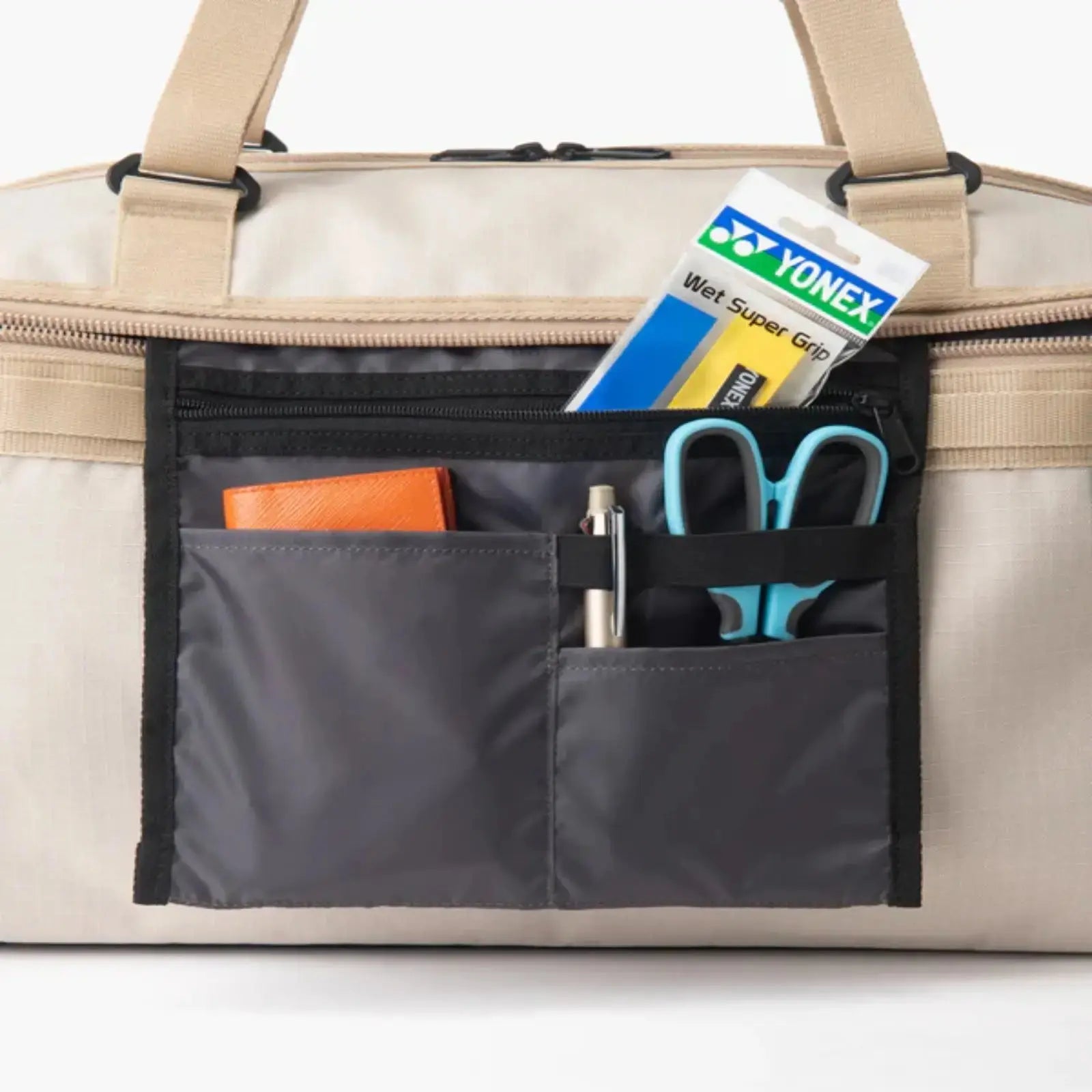 Yonex Gearlogic Tennis Boston Bag-Beige