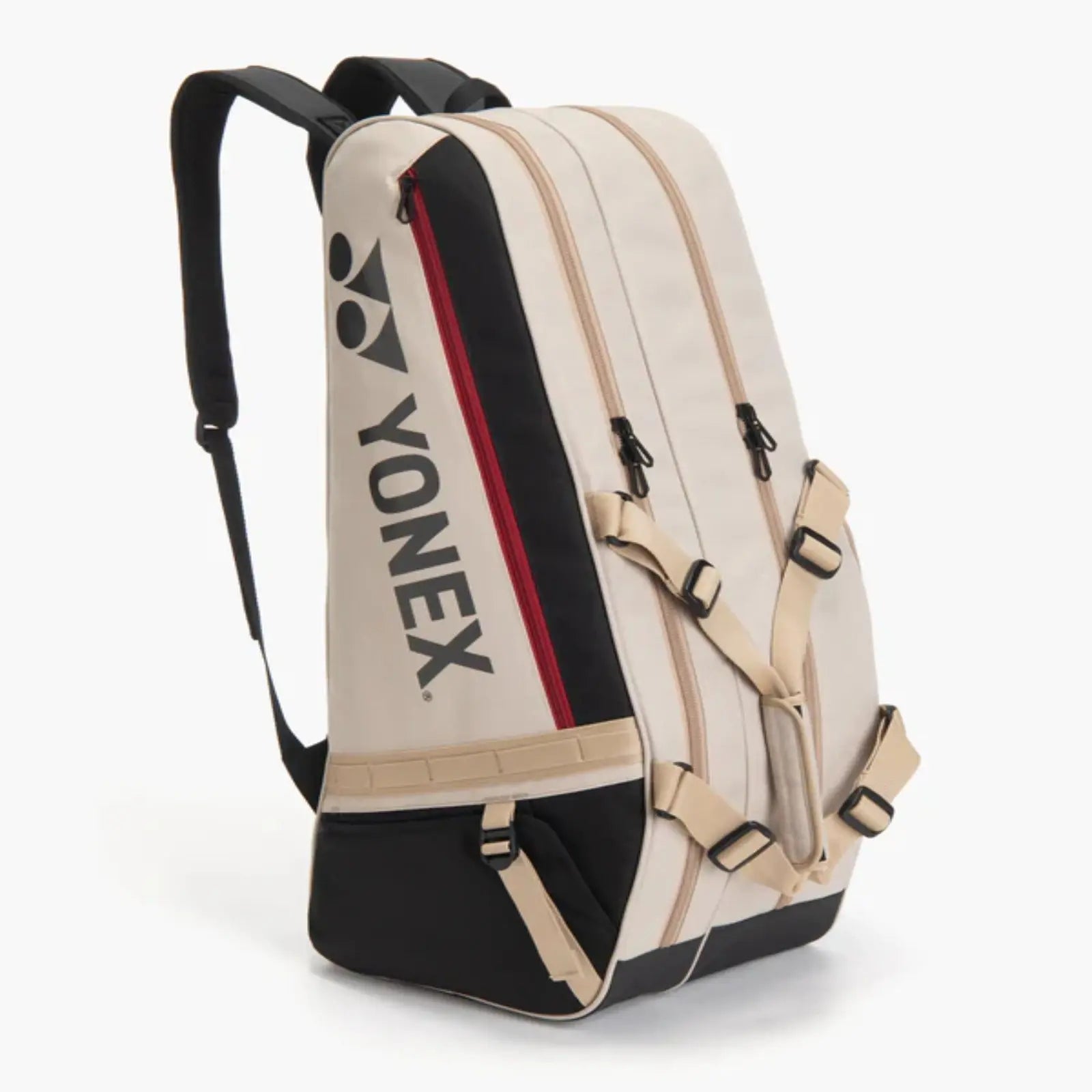Yonex Gearlogic Tennis Racquet Bag 6 Racquets-Beige