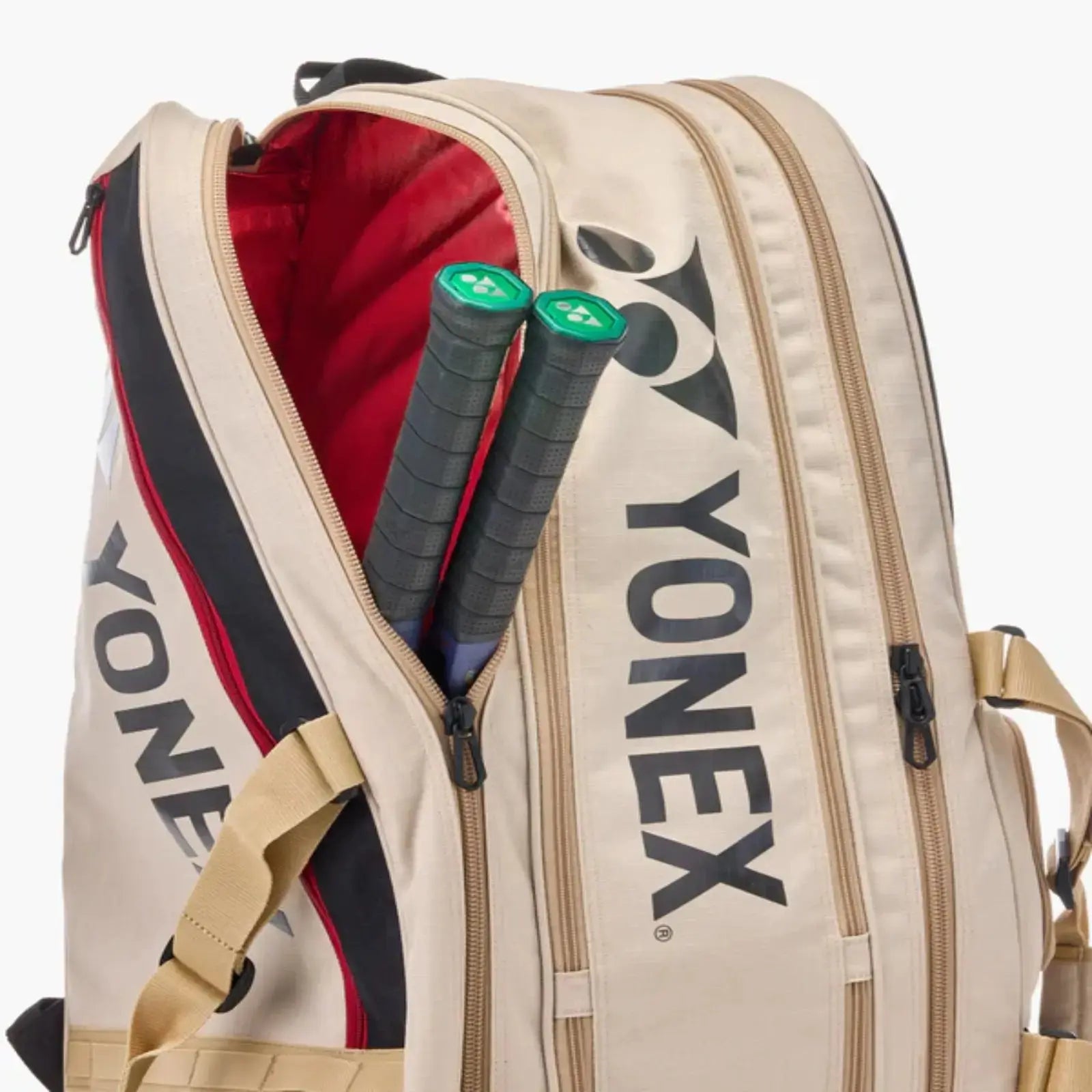 Yonex Gearlogic Tennis Racquet Bag 9 Racquets-Beige