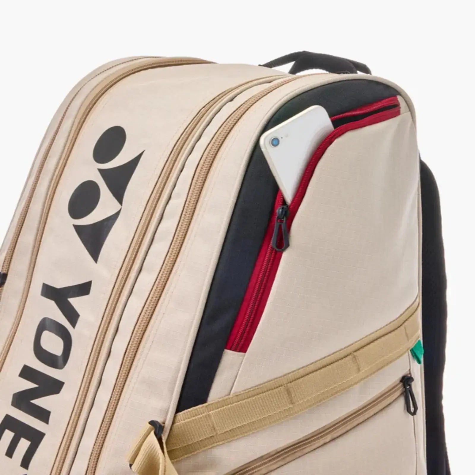 Yonex Gearlogic Tennis Racquet Bag 9 Racquets-Beige