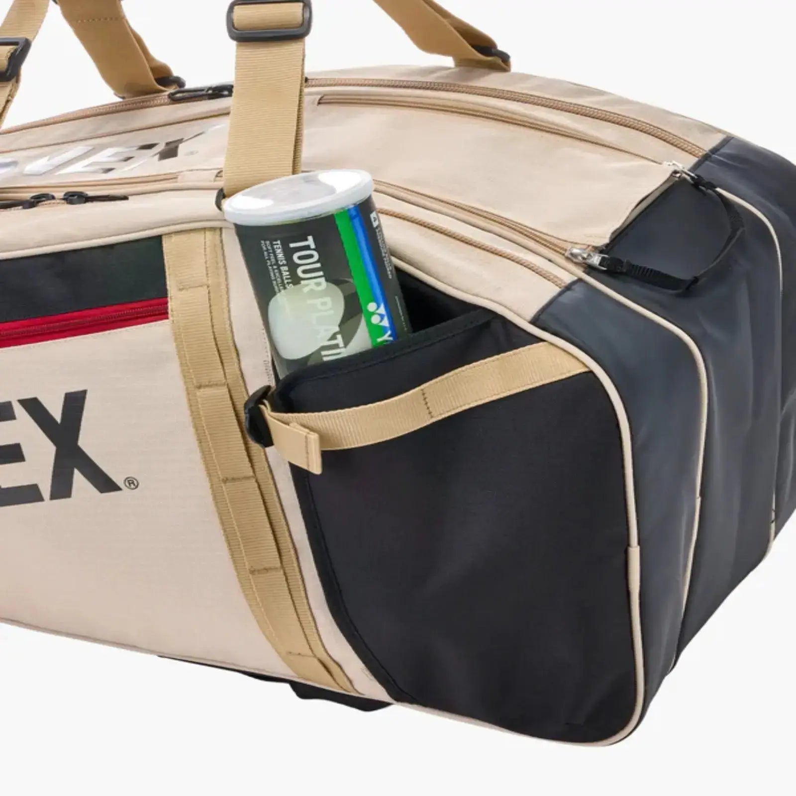 Yonex Gearlogic Tennis Racquet Bag 9 Racquets-Beige