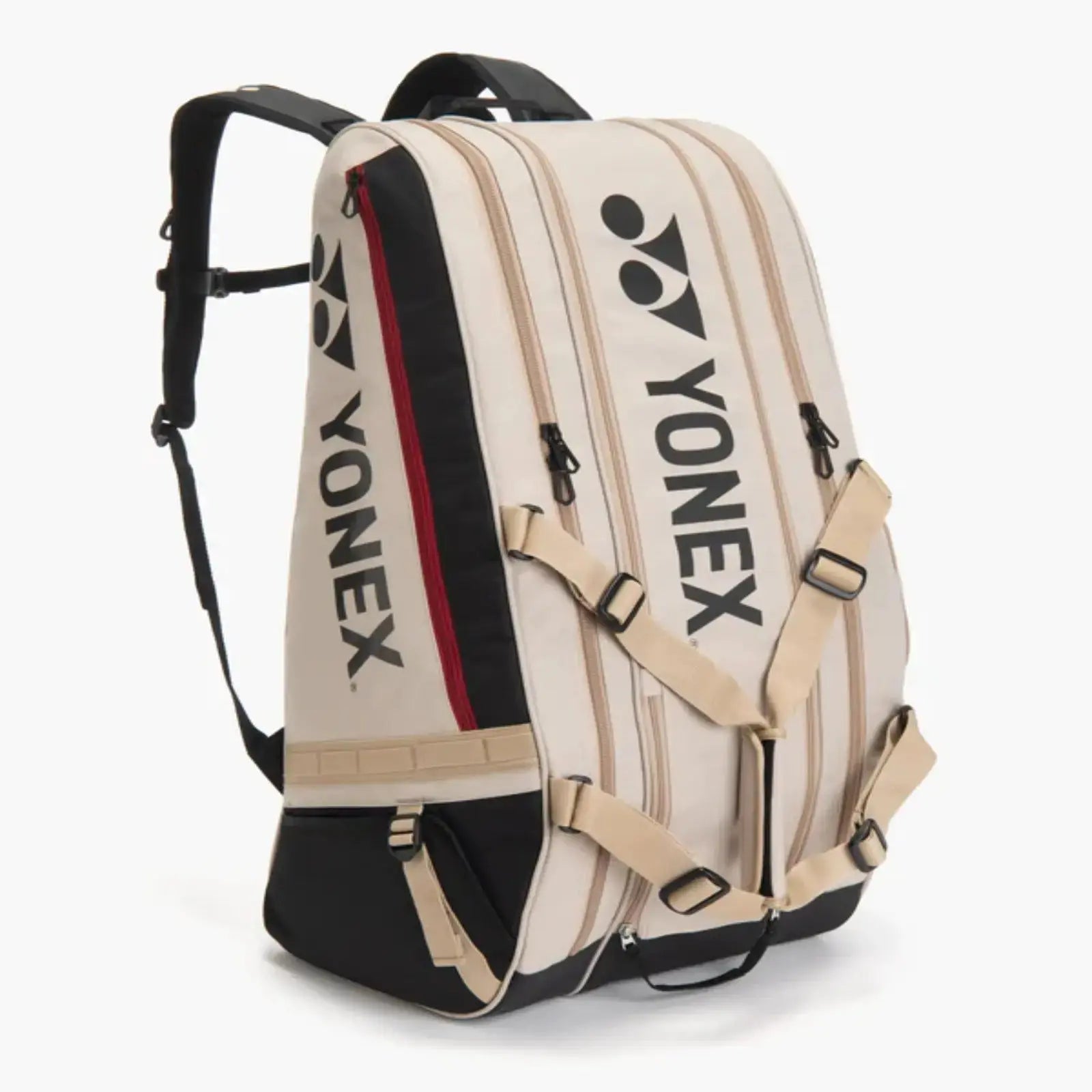 Yonex Gearlogic Tennis Racquet Bag 9 Racquets-Beige