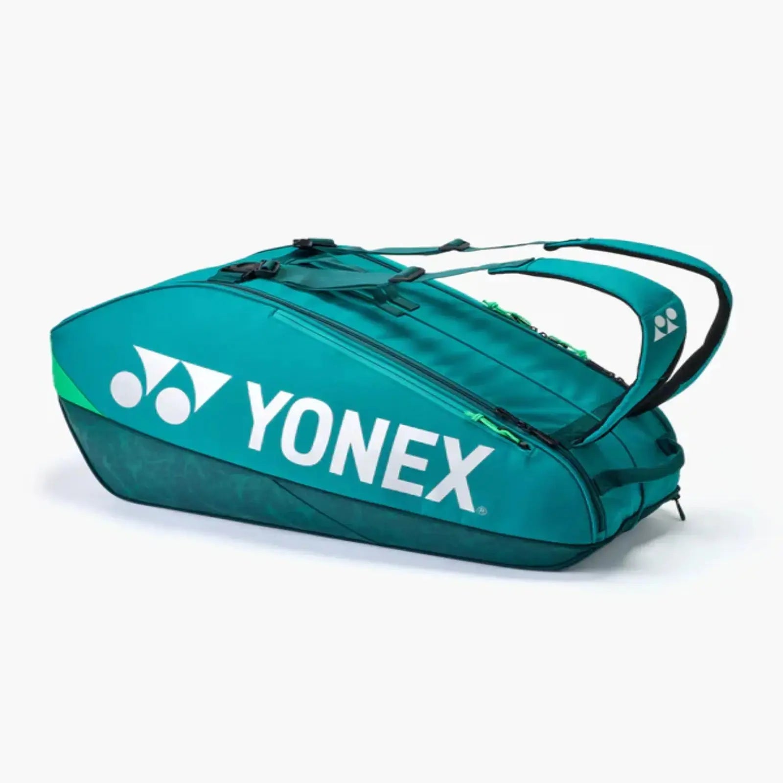 Yonex Pro Tennis Racquet Bag 6 Racquets-Deep Green