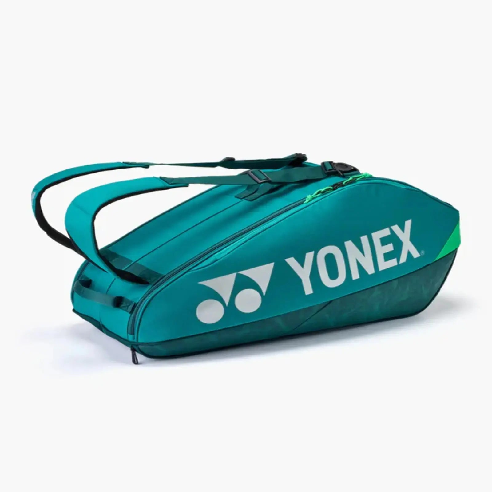 Yonex Pro Tennis Racquet Bag 6 Racquets-Deep Green