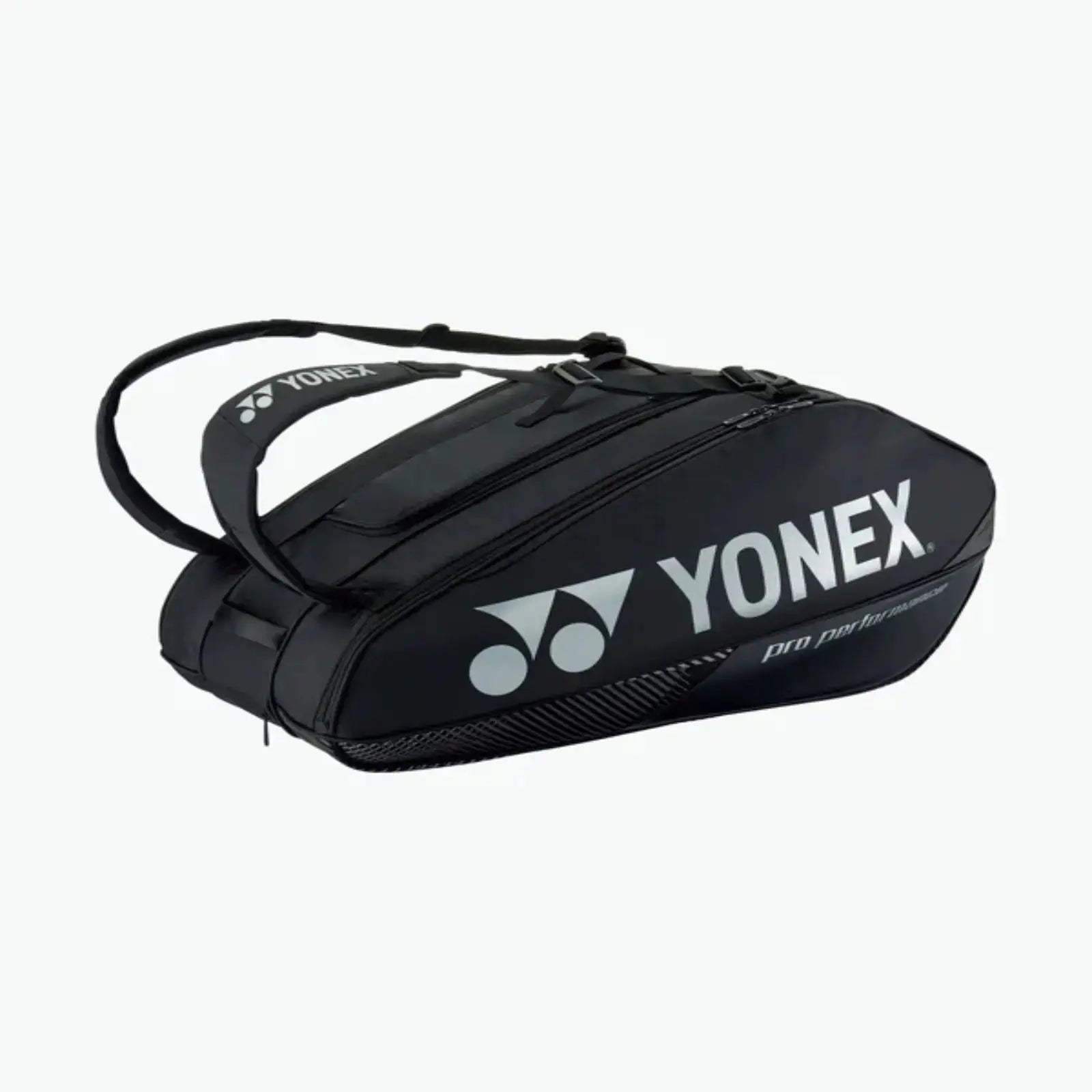 Yonex Pro Tennis Racquet Bag 9 Racquets-Black