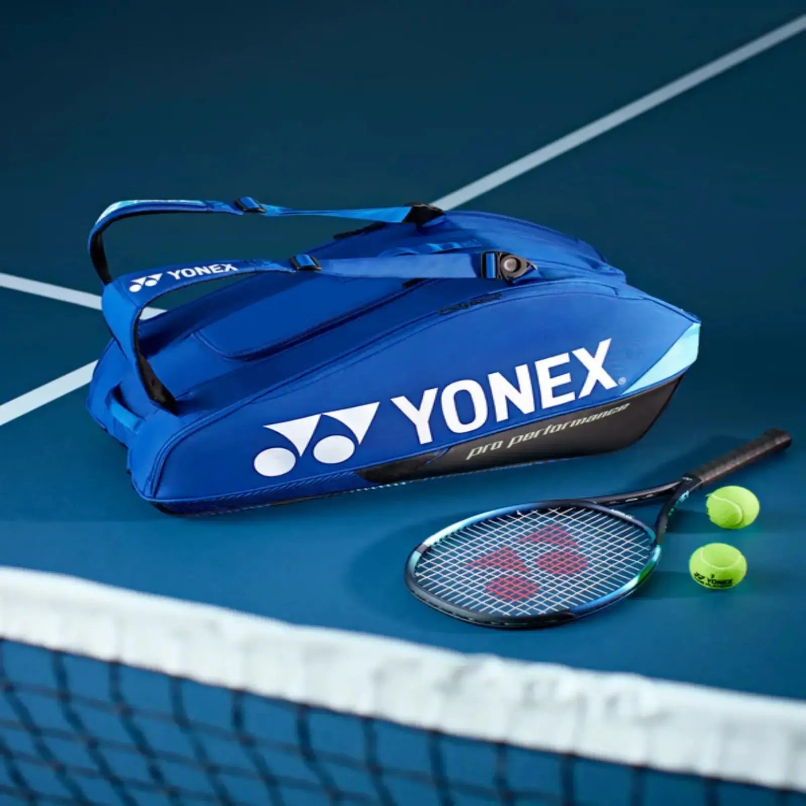 Yonex Pro Tennis Racquet Bag 9 Racquets-Cobalt Blue