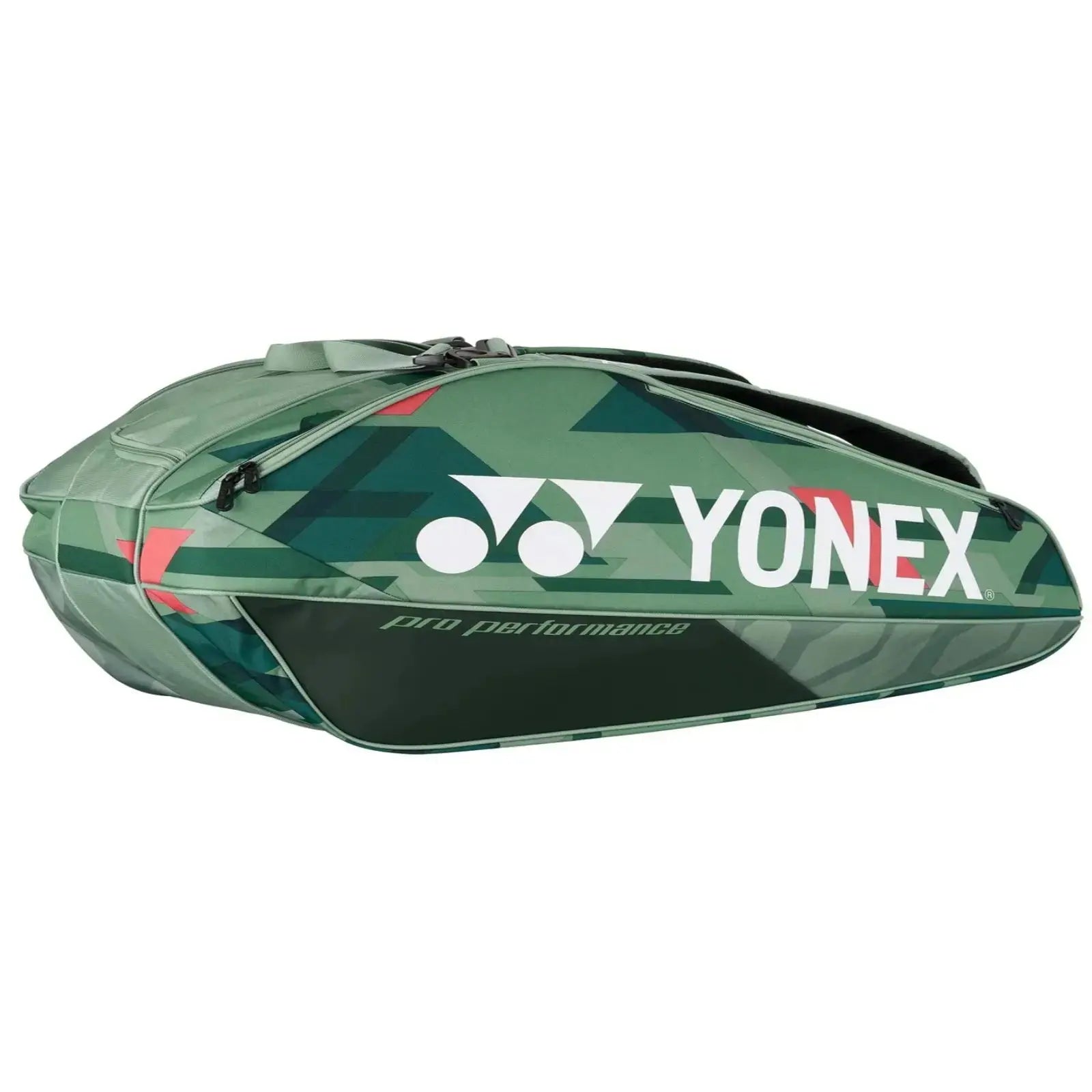 Yonex Pro Tennis Racquet Bag 9 Racquets-Olive Green