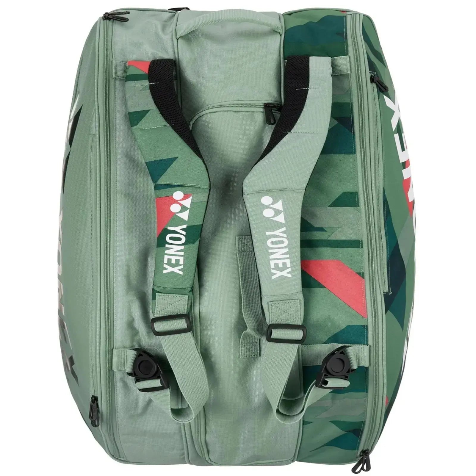 Yonex Pro Tennis Racquet Bag 9 Racquets-Olive Green
