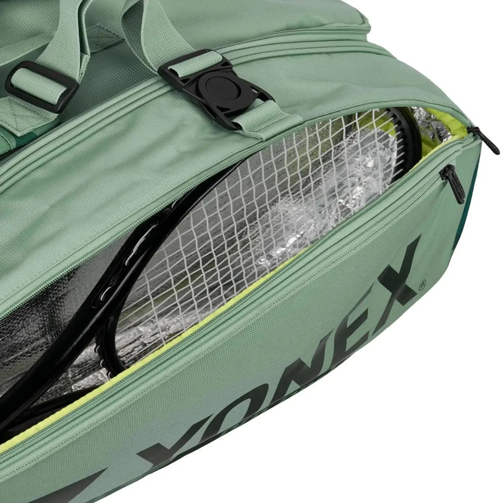 Yonex Pro Tennis Racquet Bag 9 Racquets-Olive Green