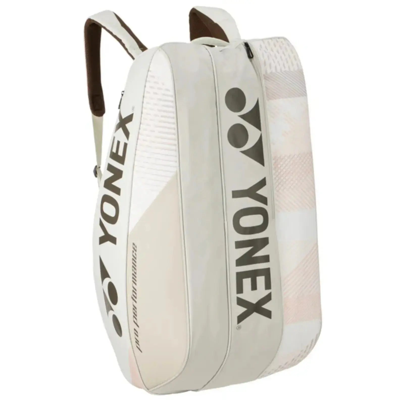 Yonex Pro Tennis Racquet Bag 9 Racquets-Sand Beige