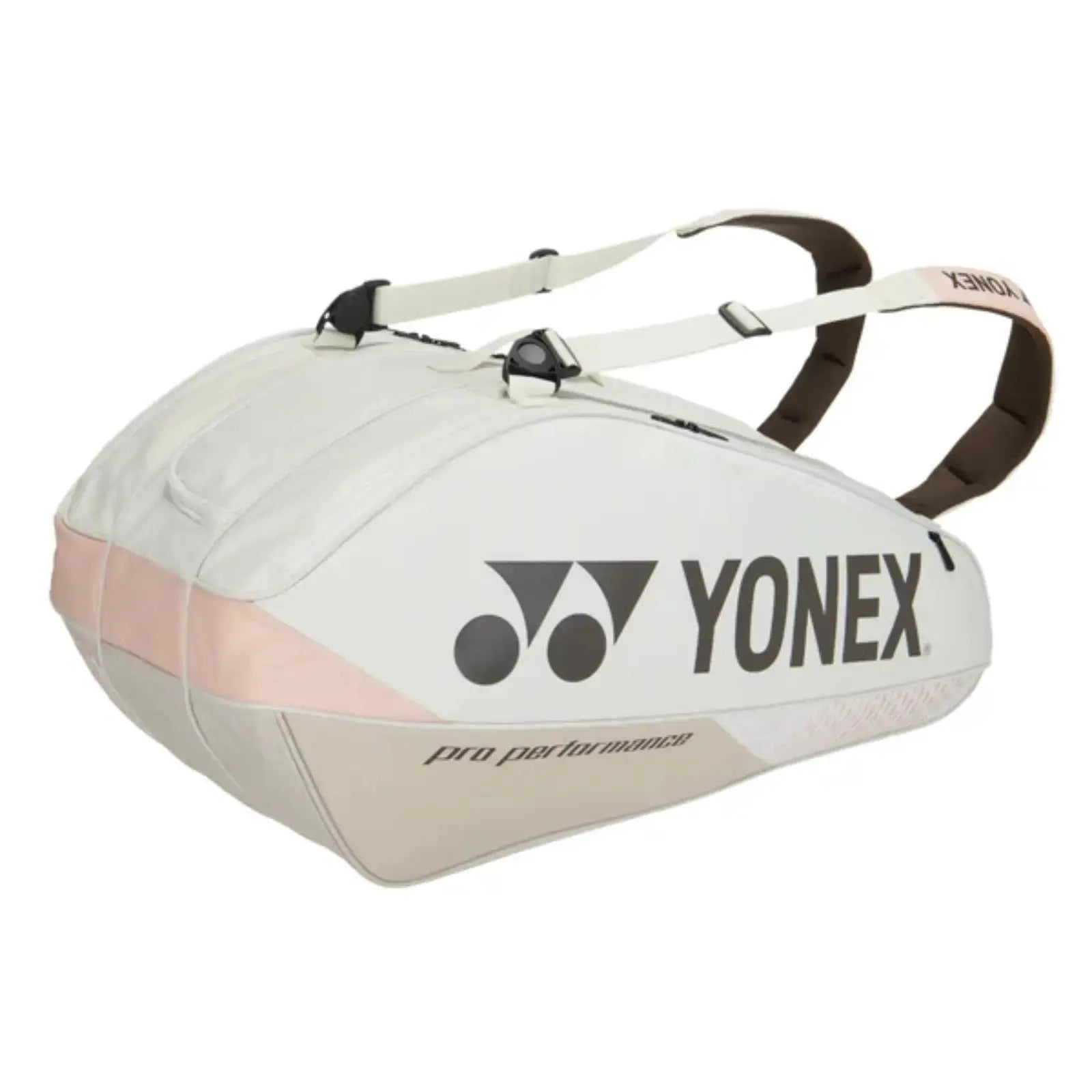 Yonex Pro Tennis Racquet Bag 9 Racquets-Sand Beige