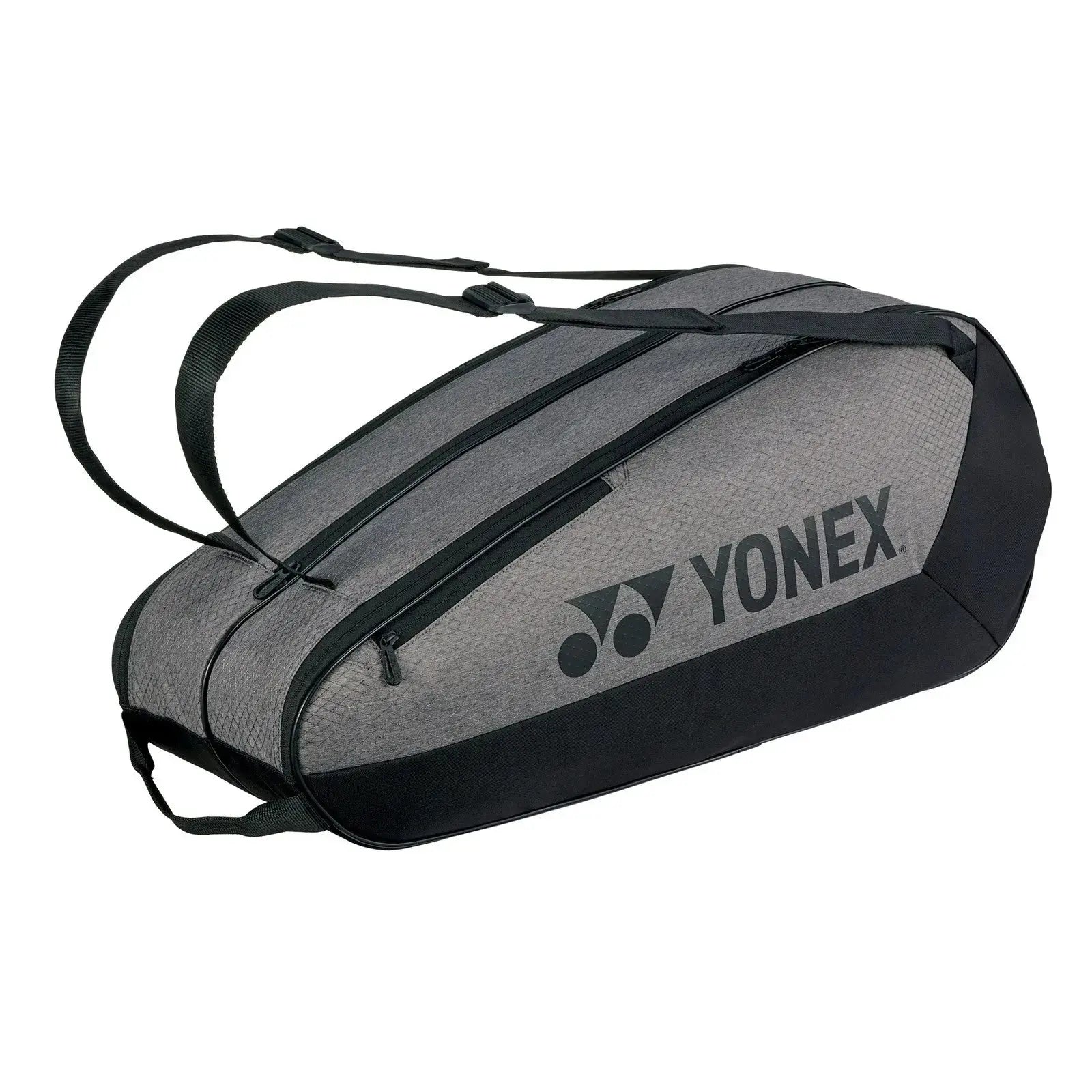 Yonex Team Tennis Racquet Bag 6 Racquets-Gray/Black
