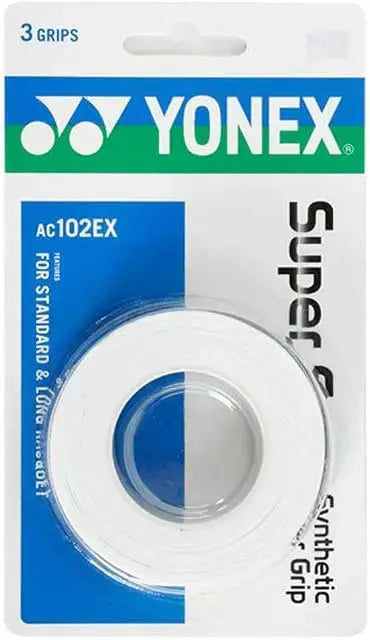 Yonex Tennis Super Grap Overgrip-3 Wraps - White