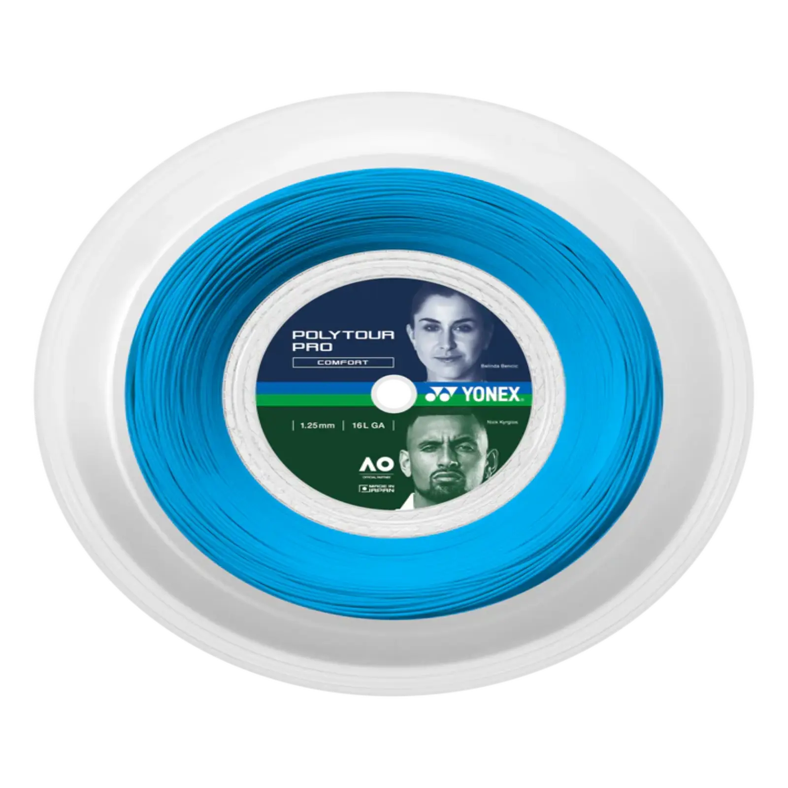 Yonex Tour Pro 125 Tennis String 200m Coil-Blue