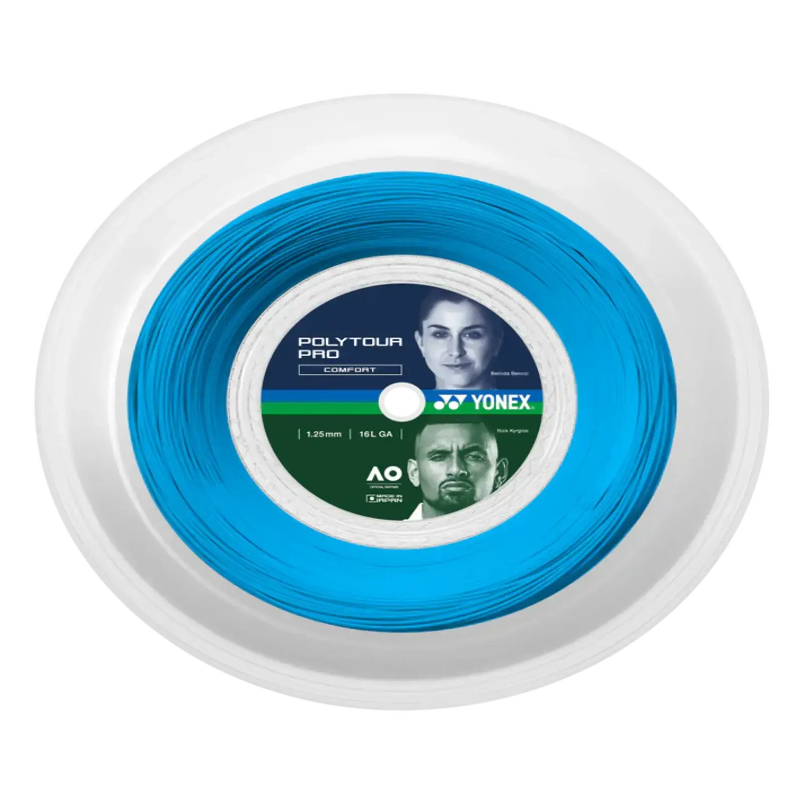 Yonex Tour Pro 125 Tennis String 200m Coil-Blue