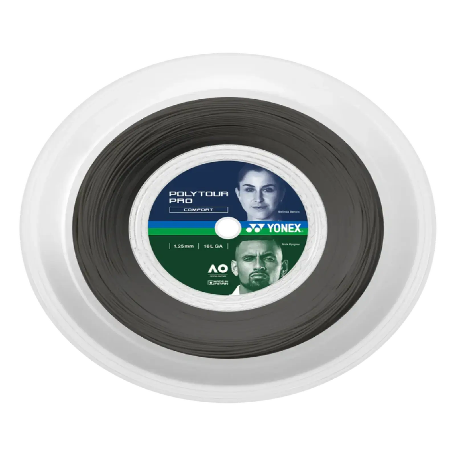 Yonex Tour Pro 125 Tennis String 200m Coil-Graphite