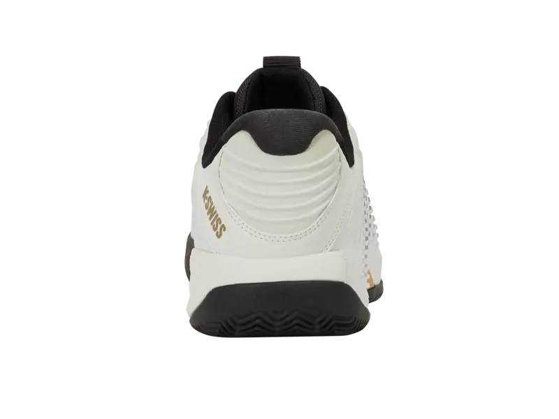 KSwiss Men's Tennis Shoes Hypercourt Express 3 - Clay Court - Blanc/Moonless/Gold