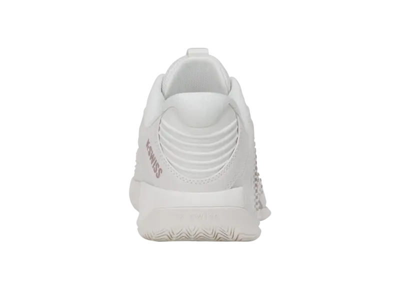 KSwiss Women's Tennis Shoes Hypercourt Express 3 - All Court - Blanc de Blanc/Rose Gold