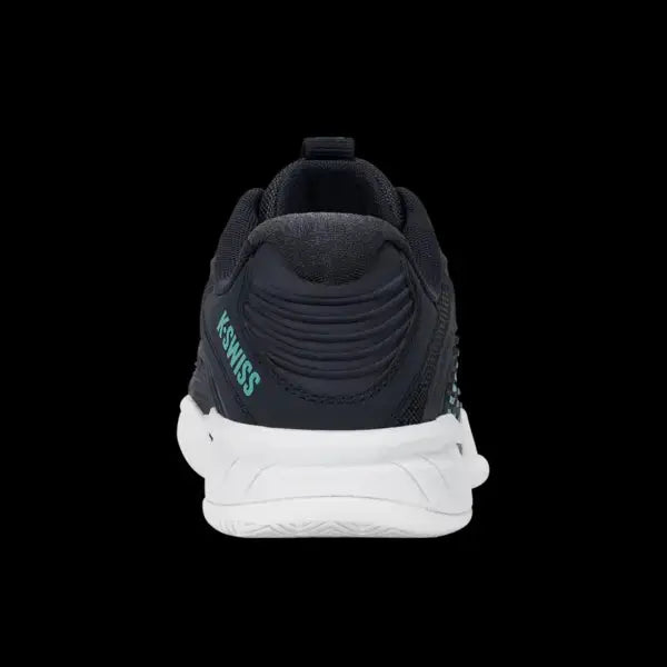 KSwiss Junior Tennis Shoes Hypercourt Express 3 - All Court - Carbon/Baltic/White