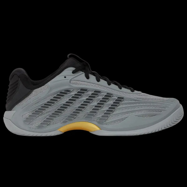 KSwiss Men's Tennis Shoes Hypercourt Express 3 - All Court - Ult Gray/Moonless /Gold
