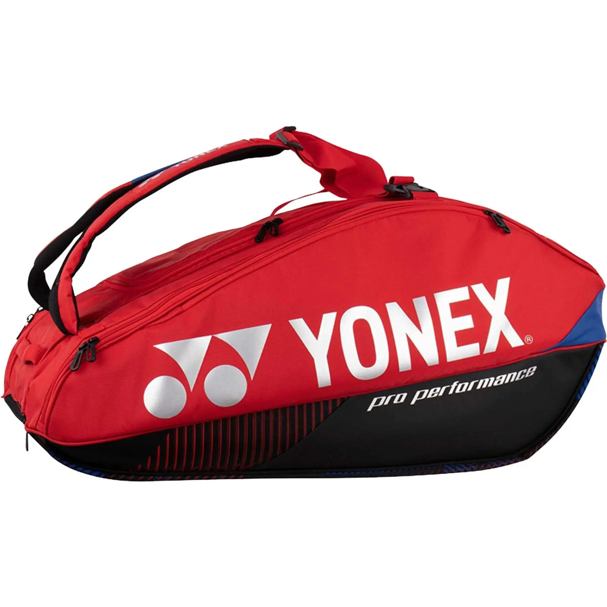 Yonex Pro Tennis Racquet Bag 9 Racquets-Scarlet Red