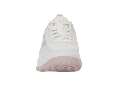 KSwiss Women's Tennis Shoes Hypercourt Express 3 - Clay Court - Blanc de Blanc/Rose Gold