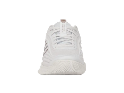 KSwiss Junior Tennis Shoes Hypercourt Express 3 - All Court - White/Rose/Violet Ice