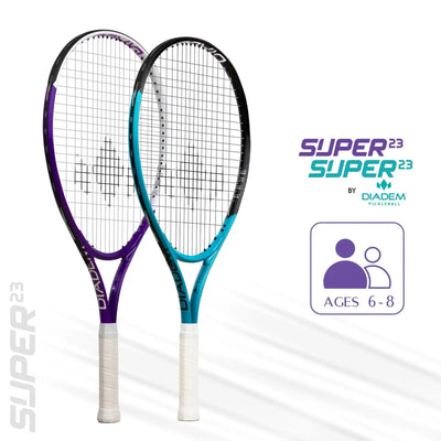 Diadem Junior Tennis Racquet Super 23 Purple